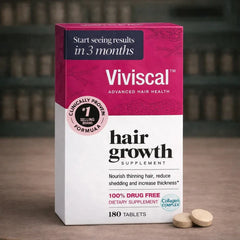 Viviscal Advanced Hair Growth Supplements for Women 180 Tablets (3 Month Supply)
