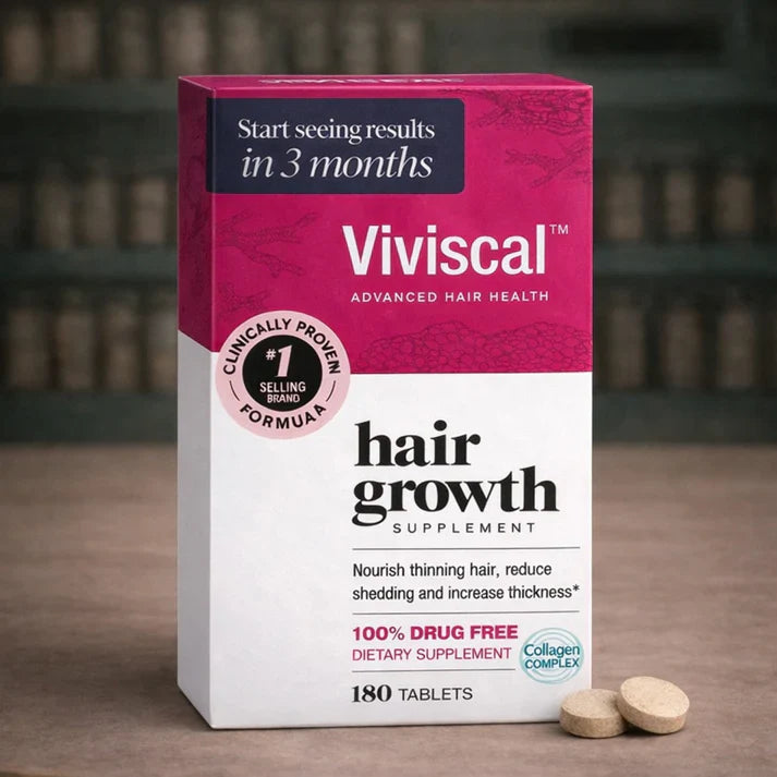 Viviscal Advanced Hair Growth Supplements for Women 180 Tablets (3 Month Supply)